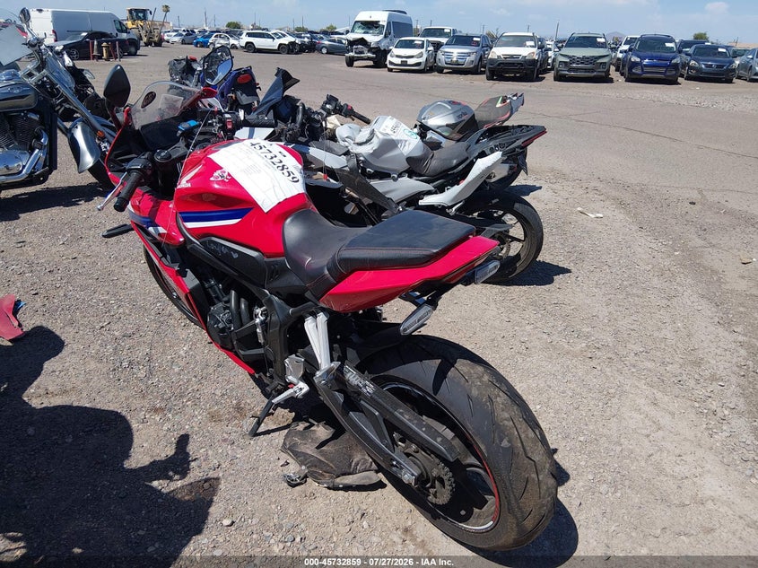 2024 HONDA CBR650 auction photo 3