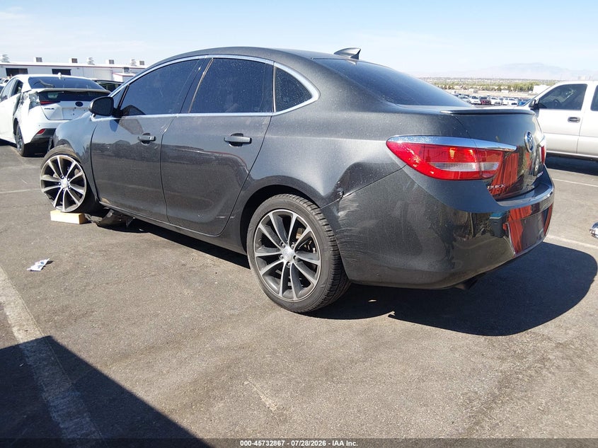 Vin: 1g4pr5sk1h4116002, lot: 46231566, buick verano sport touring 20173
