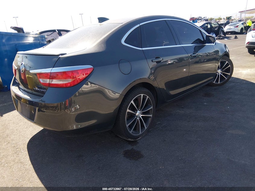 Vin: 1g4pr5sk1h4116002, lot: 46231566, buick verano sport touring 20174
