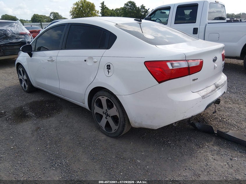Vin: knadn4a36c6072497, lot: 46231580, kia rio sx 20123