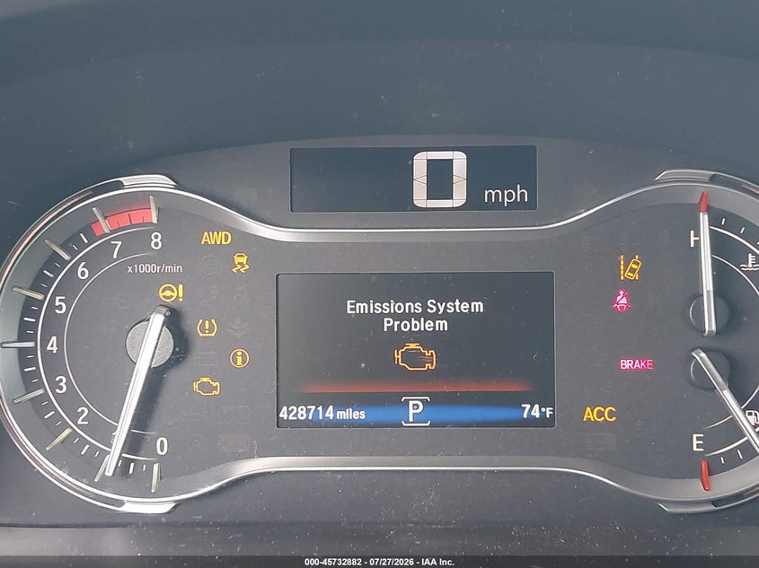 2016 HONDA PILOT auction photo 7