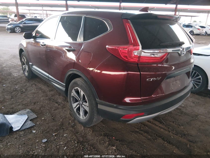 Vin: 2hkrw6h38kh211895, lot: 46231589, honda cr-v lx 20193