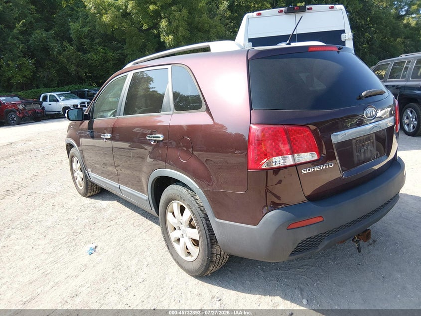 2013 KIA SORENTO auction photo 3
