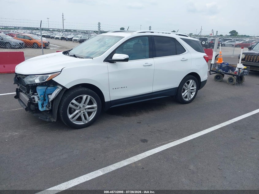 2018 Chevrolet Equinox, Front End, IAAI, VIN 2GNAXVEV5J6101214 — photo 2