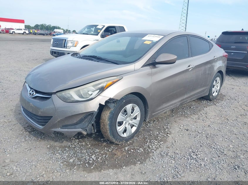 Vin: 5npdh4ae6gh715180, lot: 46231609, hyundai elantra se 20162