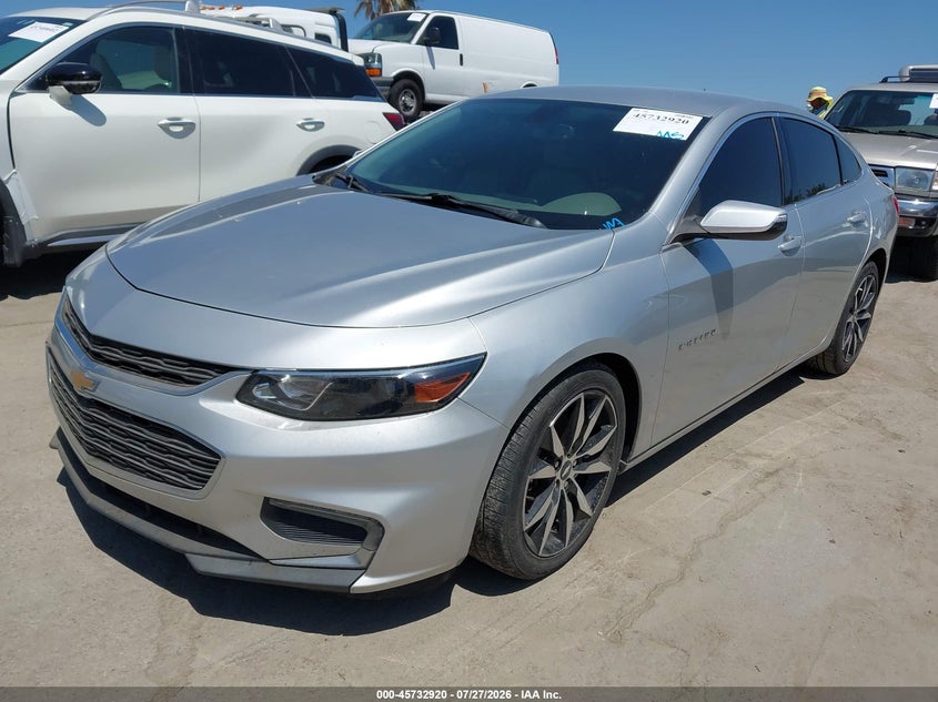 Vin: 1g1ze5st1hf276816, lot: 46231619, chevrolet malibu 1lt 20172