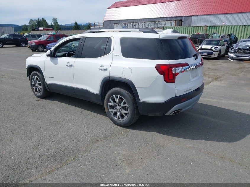 Vin: 1gkknul42lz182806, lot: 46231640, gmc acadia awd slt 20203