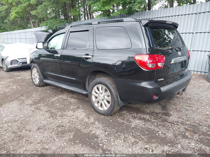 Vin: 5tddy5g18as026219, lot: 46231641, toyota sequoia platinum 20103