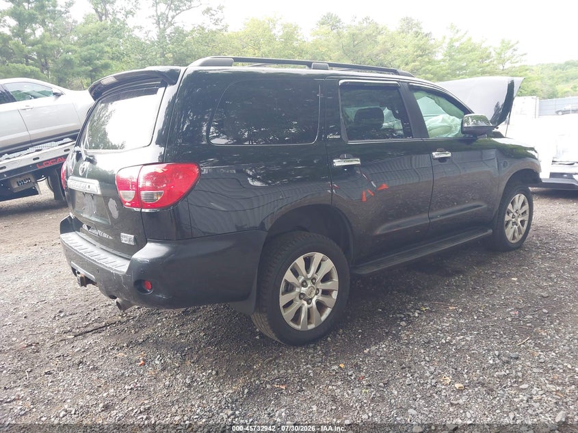 Vin: 5tddy5g18as026219, lot: 46231641, toyota sequoia platinum 20104