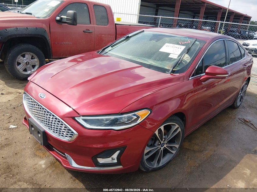 Vin: 3fa6p0d94kr153021, lot: 46231642, ford fusion titanium 20192