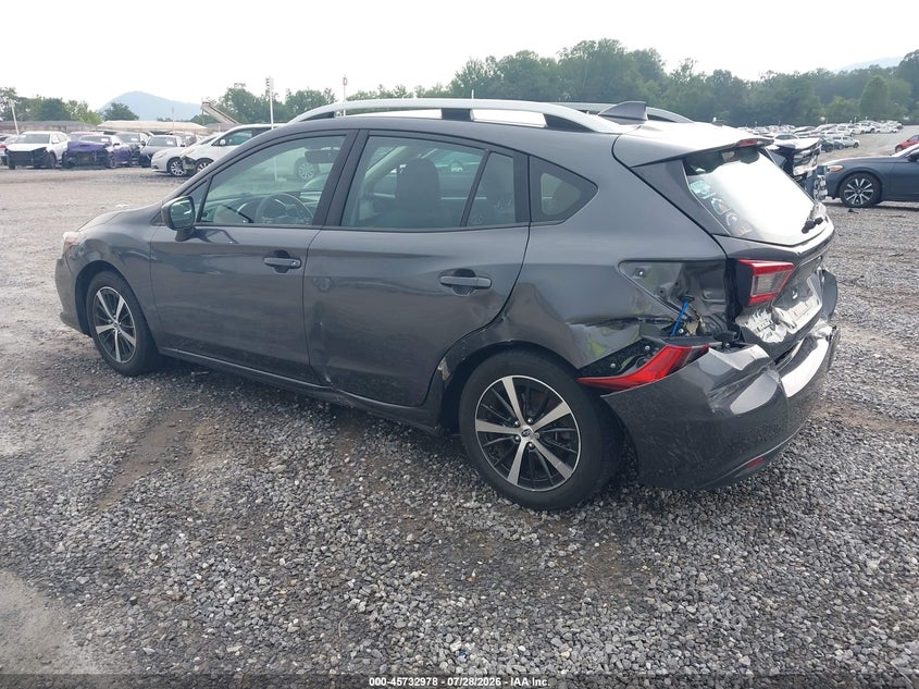 Vin: 4s3gtad63l3712273, lot: 46231677, subaru impreza premium 5-door 20203