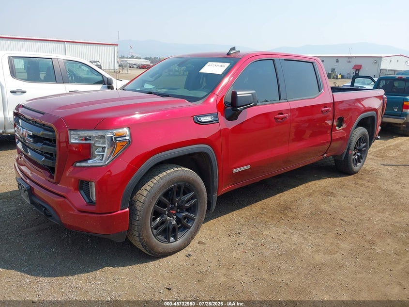 Vin: 3gtu9cet9mg423690, lot: 46231679, gmc sierra 1500 4wd  standard box elevation 20212
