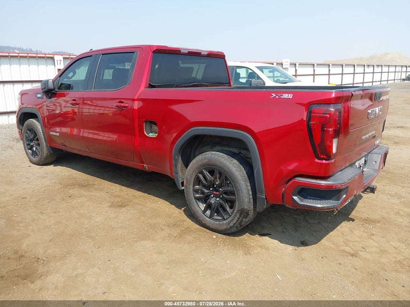Vin: 3gtu9cet9mg423690, lot: 46231679, gmc sierra 1500 4wd  standard box elevation 20213