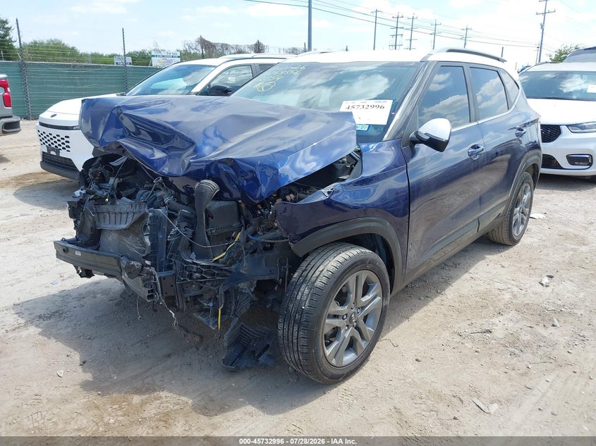 Vin: kndeu2aa8m7112054, lot: 46231695, kia seltos s 20212