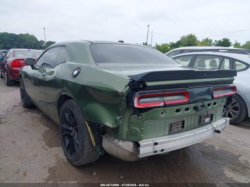 Vin: 2c3cdzag4jh161986, lot: 46231697, dodge challenger sxt 20183