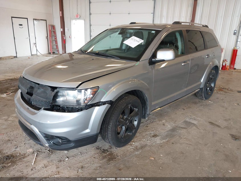 Vin: 3c4pddgg6jt364425, lot: 46231698, dodge journey crossroad awd 20182