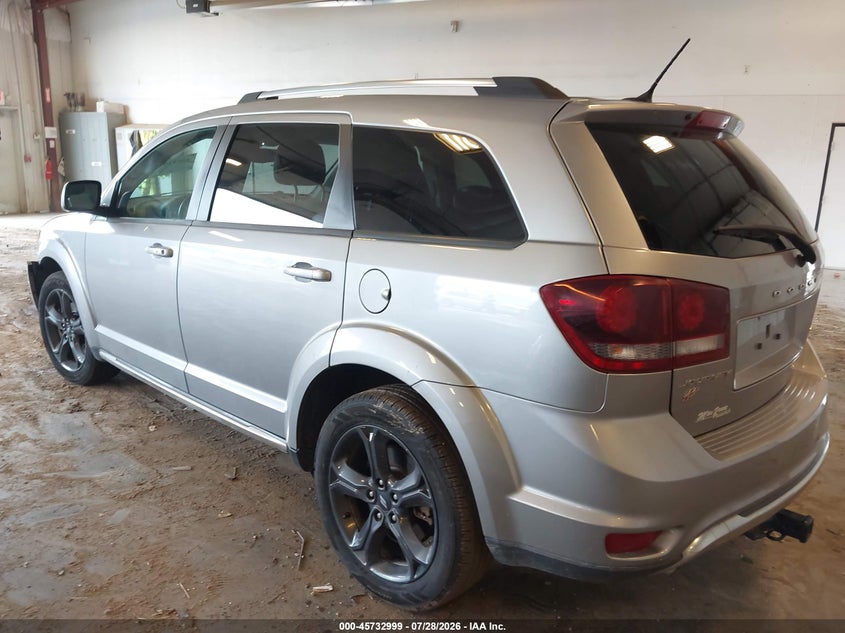 Vin: 3c4pddgg6jt364425, lot: 46231698, dodge journey crossroad awd 20183