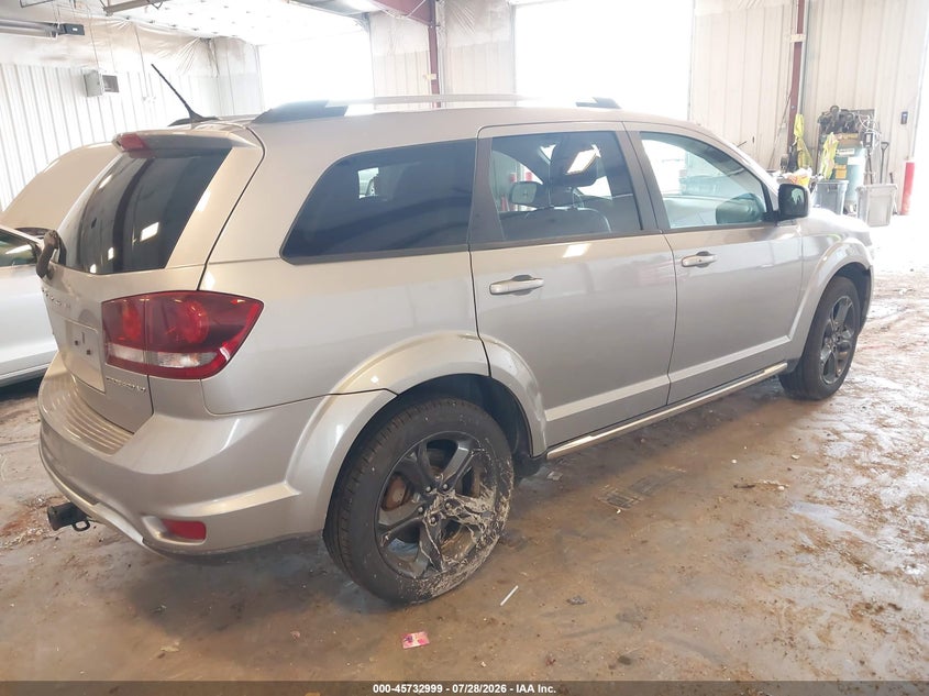Vin: 3c4pddgg6jt364425, lot: 46231698, dodge journey crossroad awd 20184