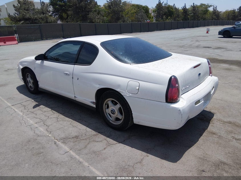 2005 CHEVROLET MONTE CARLO auction photo 3