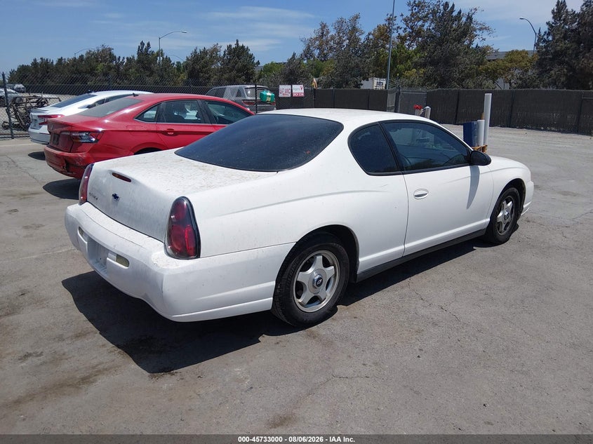 2005 CHEVROLET MONTE CARLO auction photo 4