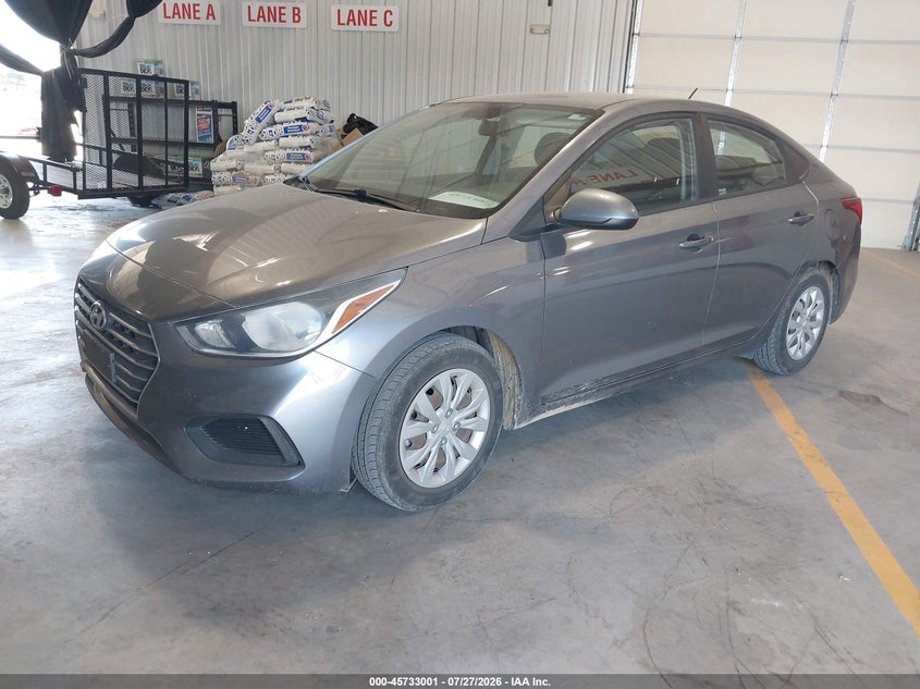 2020 Hyundai Accent, Normal Wear & Tear, IAAI, VIN 3KPC24A66LE118731 — photo 2