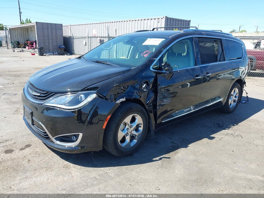 Vin: 2c4rc1l74jr253018, lot: 46231713, chrysler pacifica hybrid touring l 20182