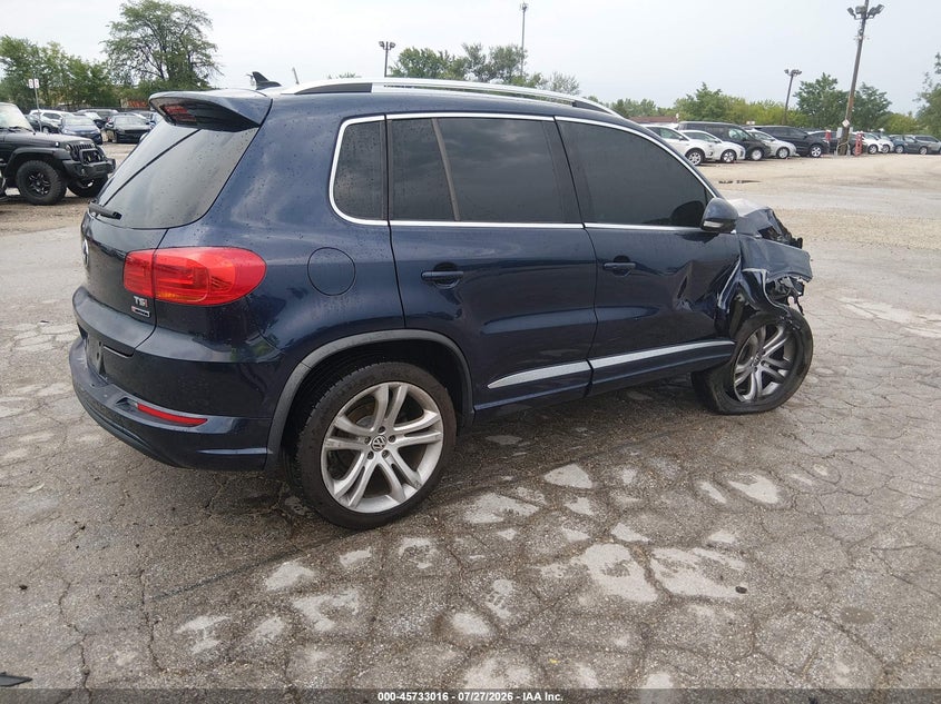 Vin: wvgbv7ax9gw611307, lot: 46231715, volkswagen tiguan r-line 20164
