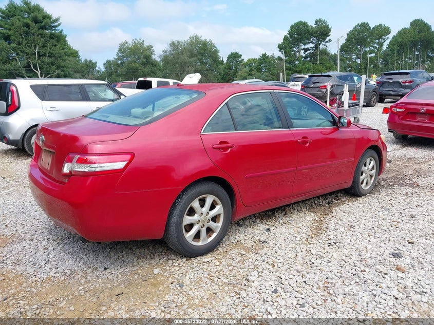 2011 TOYOTA CAMRY auction photo 4