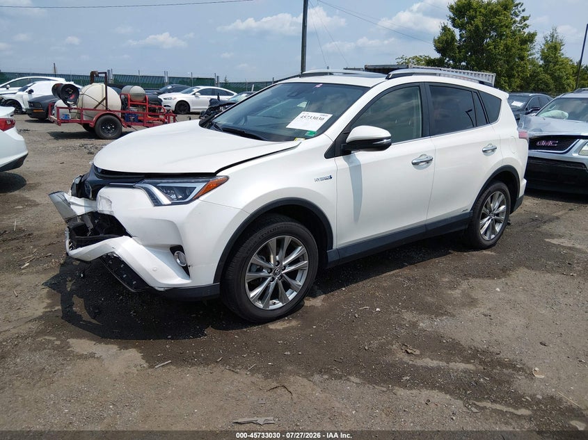 2018 Toyota RAV 4, Правий перед, IAAI, VIN JTMDJREV3JD165039 — фото 2