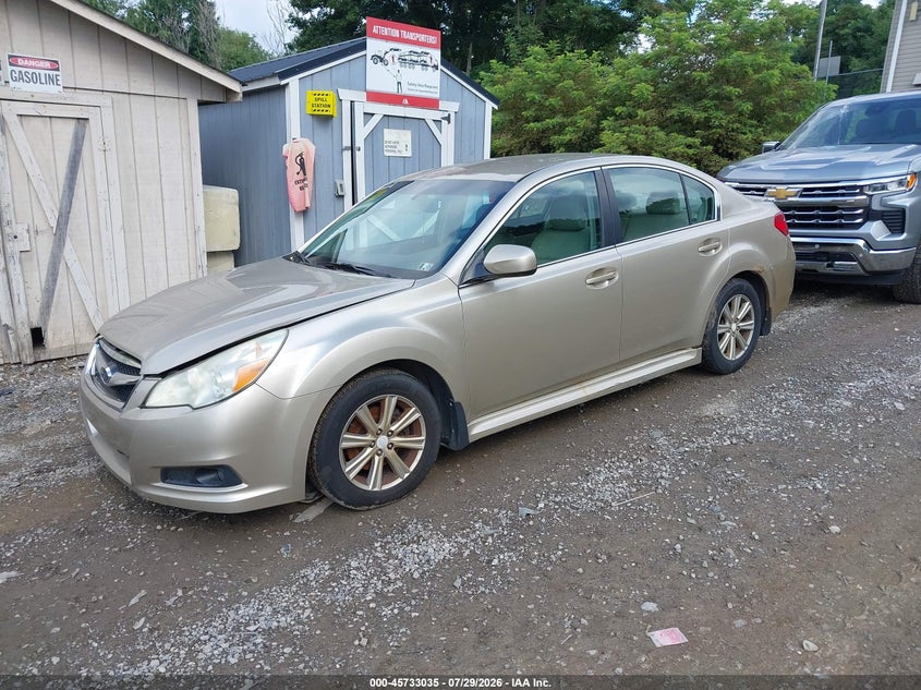 2010 SUBARU LEGACY auction photo 2
