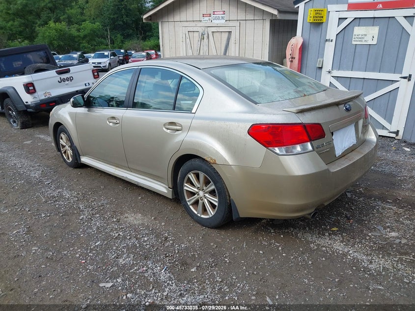 2010 SUBARU LEGACY auction photo 3