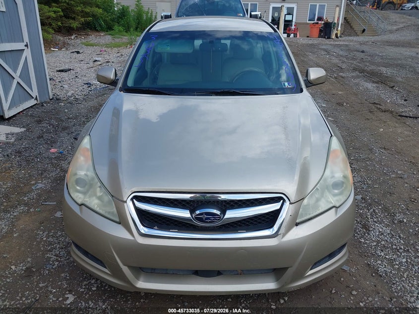 2010 SUBARU LEGACY auction photo 6