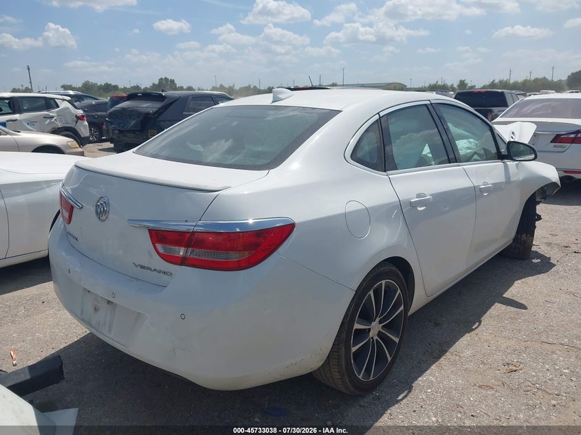 Vin: 1g4pr5sk0h4106822, lot: 46231737, buick verano sport touring 20174