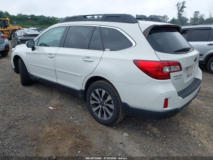 Vin: 4s4bsalc9f3256039, lot: 46231767, subaru outback 2.5i limited 20153