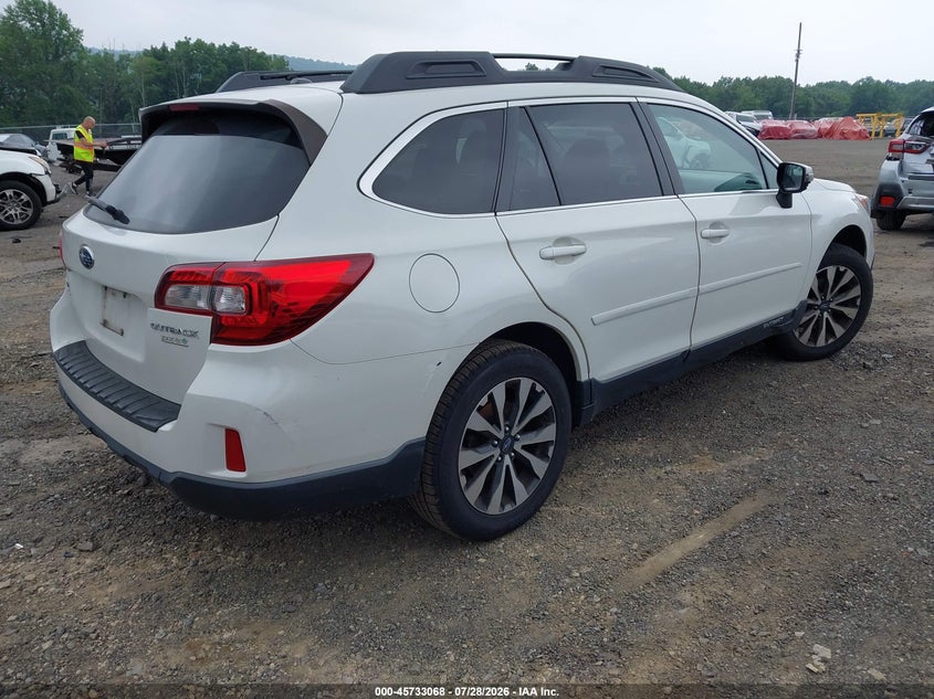 Vin: 4s4bsalc9f3256039, lot: 46231767, subaru outback 2.5i limited 20154