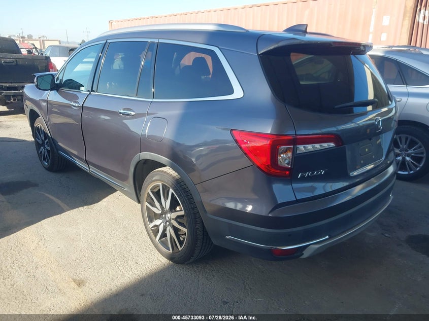 Vin: 5fnyf5h91lb005599, lot: 46231792, honda pilot 2wd touring 8 passenger 20203