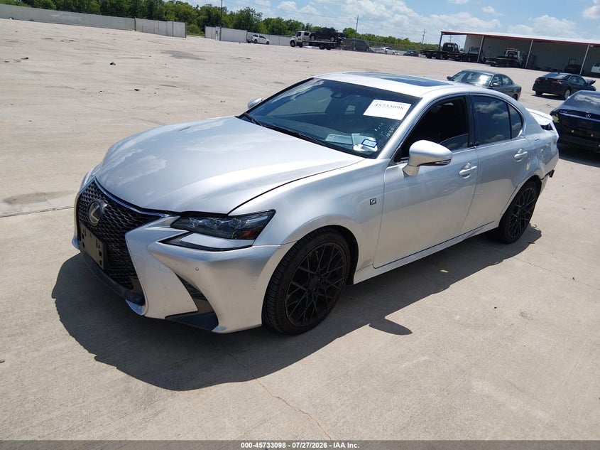 Vin: jthbz1bl6ga007050, lot: 46231797, lexus gs 350 f sport 20162