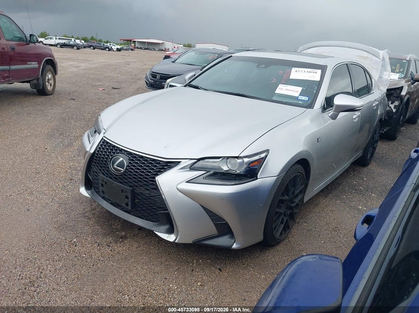 Vin: jthbz1bl6ga007050, lot: 46231797, lexus gs 350 f sport 20162