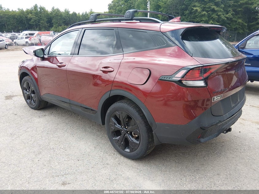 Vin: 5xyk6cdf8sg271392, lot: 46231801, kia sportage x-line 20253