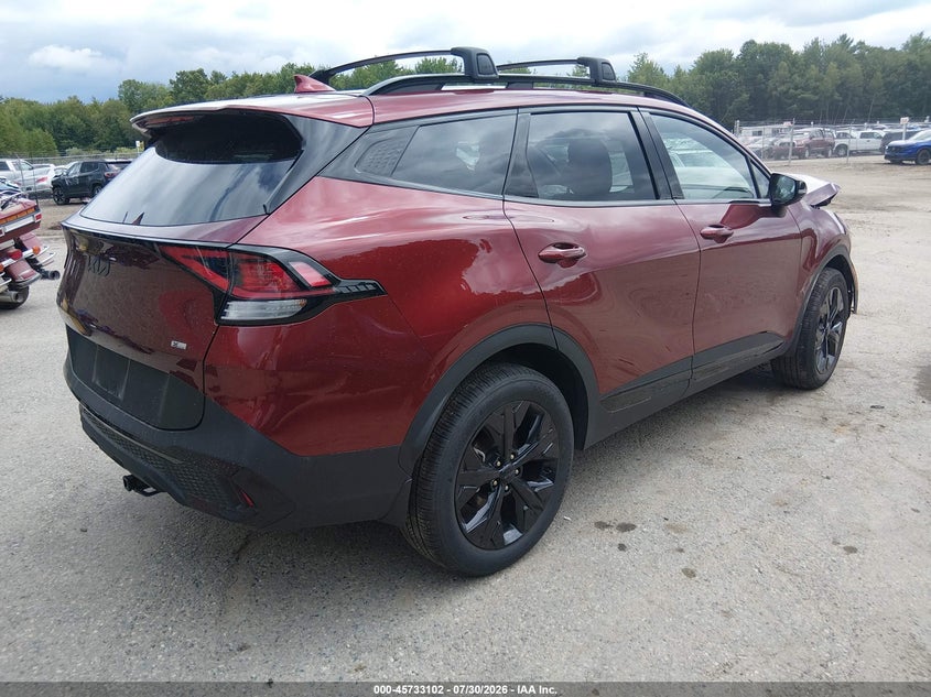 Vin: 5xyk6cdf8sg271392, lot: 46231801, kia sportage x-line 20254