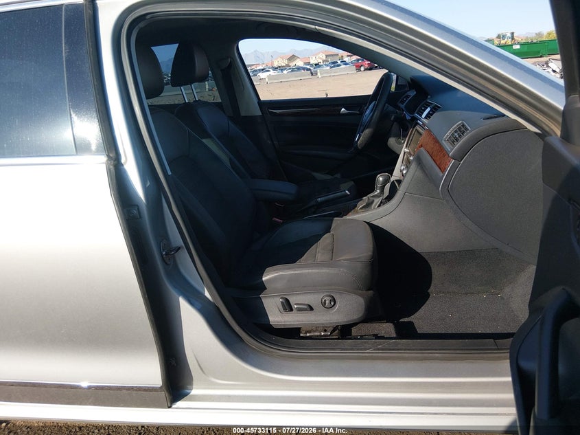 2013 VOLKSWAGEN PASSAT VIN 1VWCN7A31DC078871 nuotrauka 5