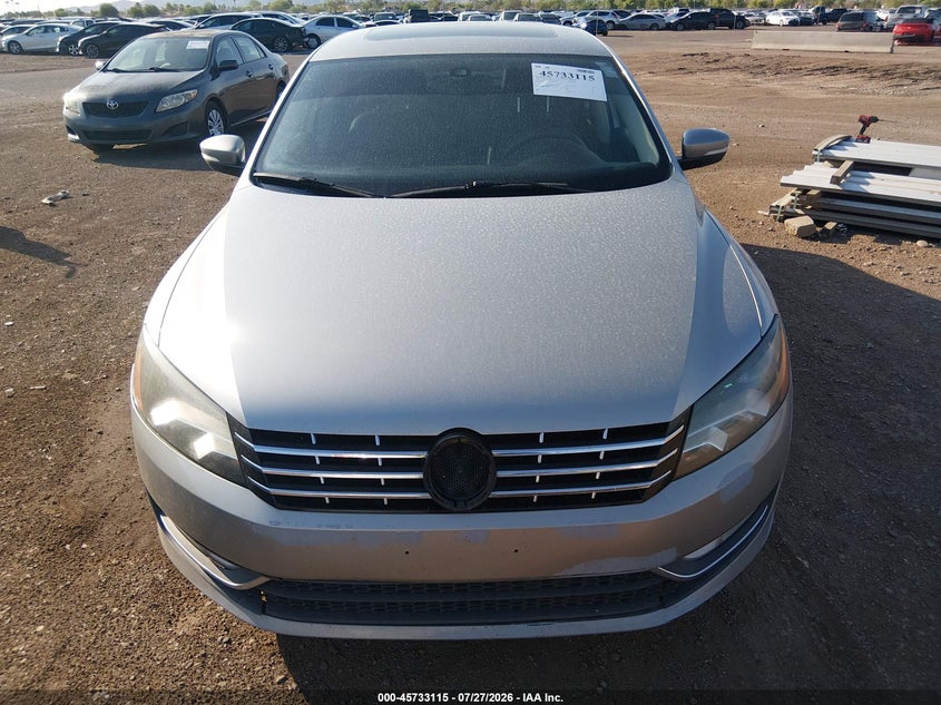 2013 VOLKSWAGEN PASSAT VIN 1VWCN7A31DC078871 nuotrauka 6