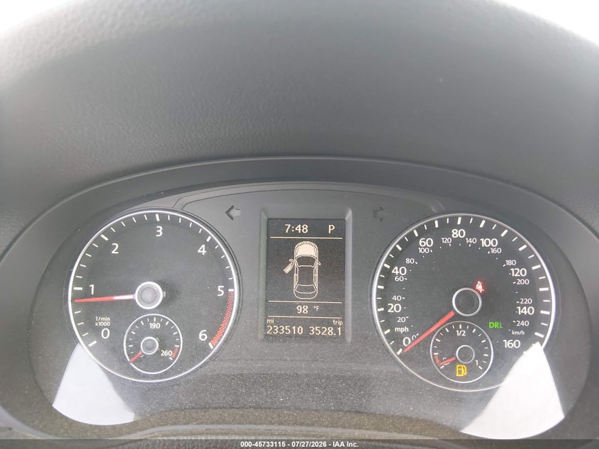 2013 VOLKSWAGEN PASSAT VIN 1VWCN7A31DC078871 nuotrauka 7