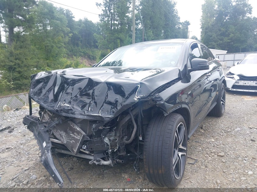 Vin: 4jged6eb6ga019577, lot: 46231822, mercedes-benz gle 450 amg coupe 4matic 20162