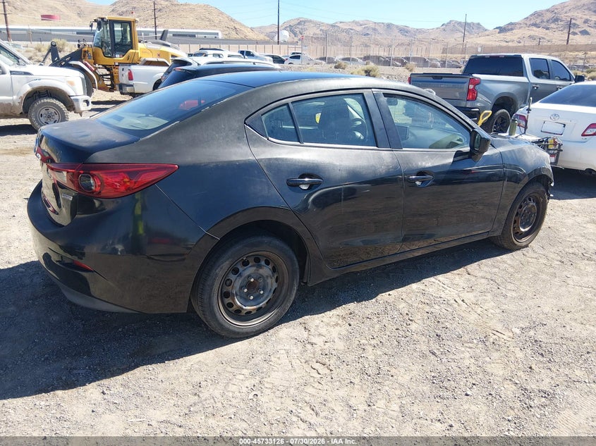 Vin: 3mzbm1u72fm190798, lot: 46231825, mazda mazda3 i sport 20154