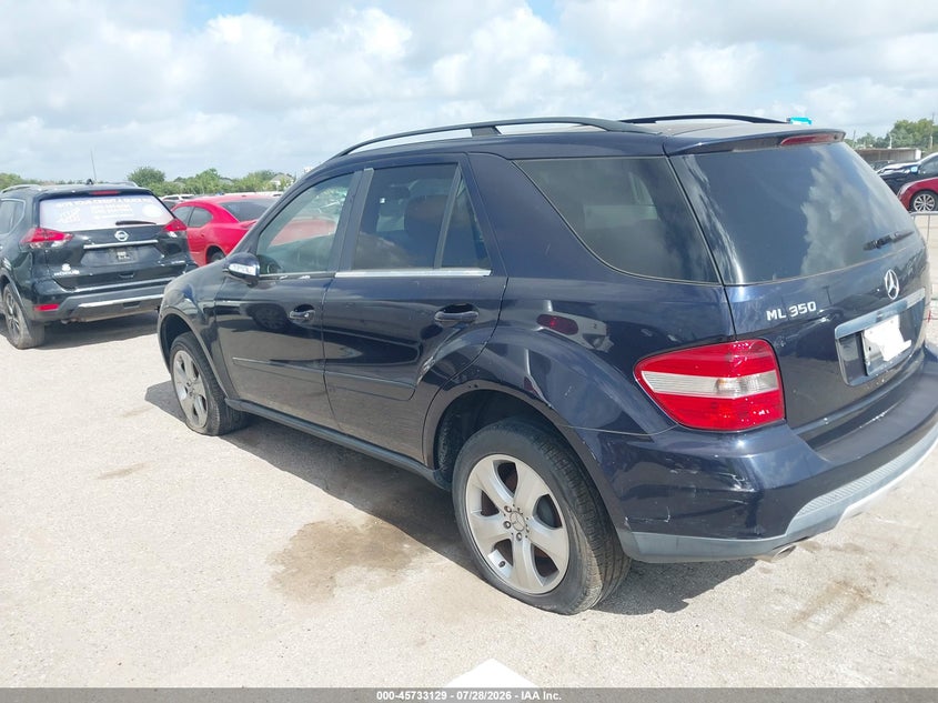 2007 MERCEDES-BENZ ML 350 auction photo 3