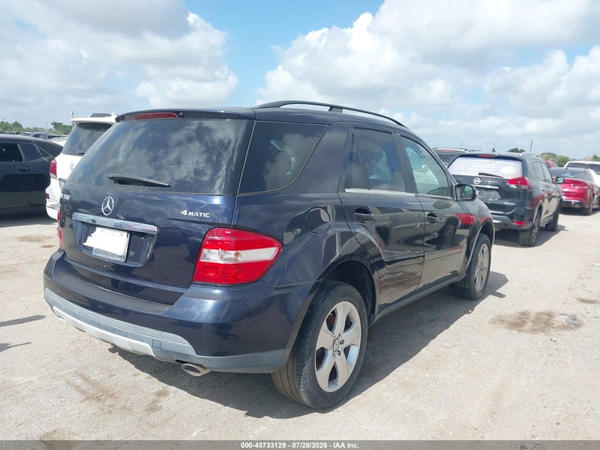 2007 MERCEDES-BENZ ML 350 auction photo 4