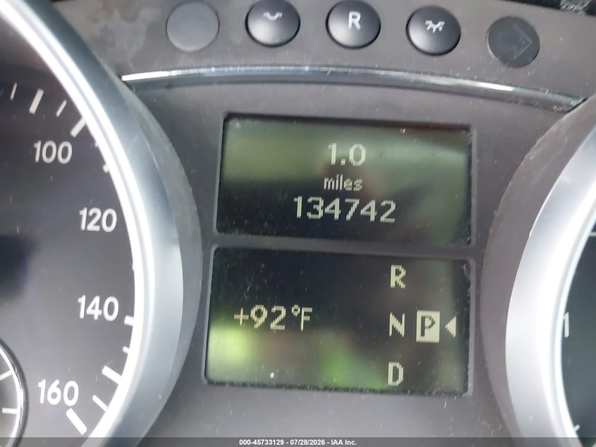2007 MERCEDES-BENZ ML 350 auction photo 7