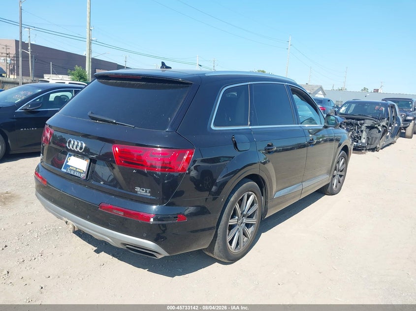 Vin: wa1vaaf76hd003576, lot: 46231841, audi q7 3.0t premium 20174