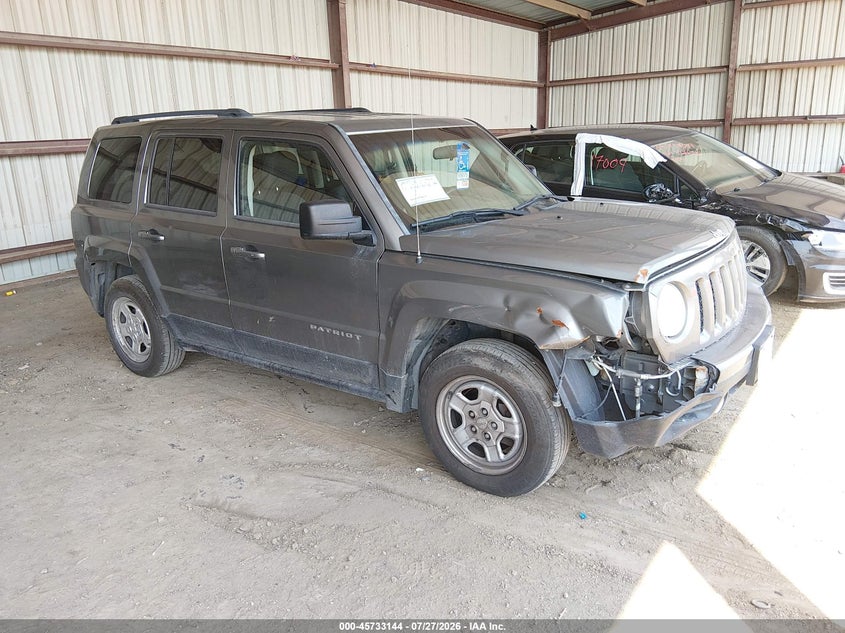 2014 JEEP PATRIOT auction photo 1